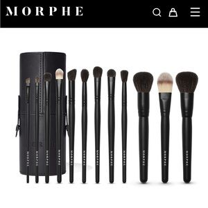 Brand New Never Used Morphe 12-piece Makeup Brush Set